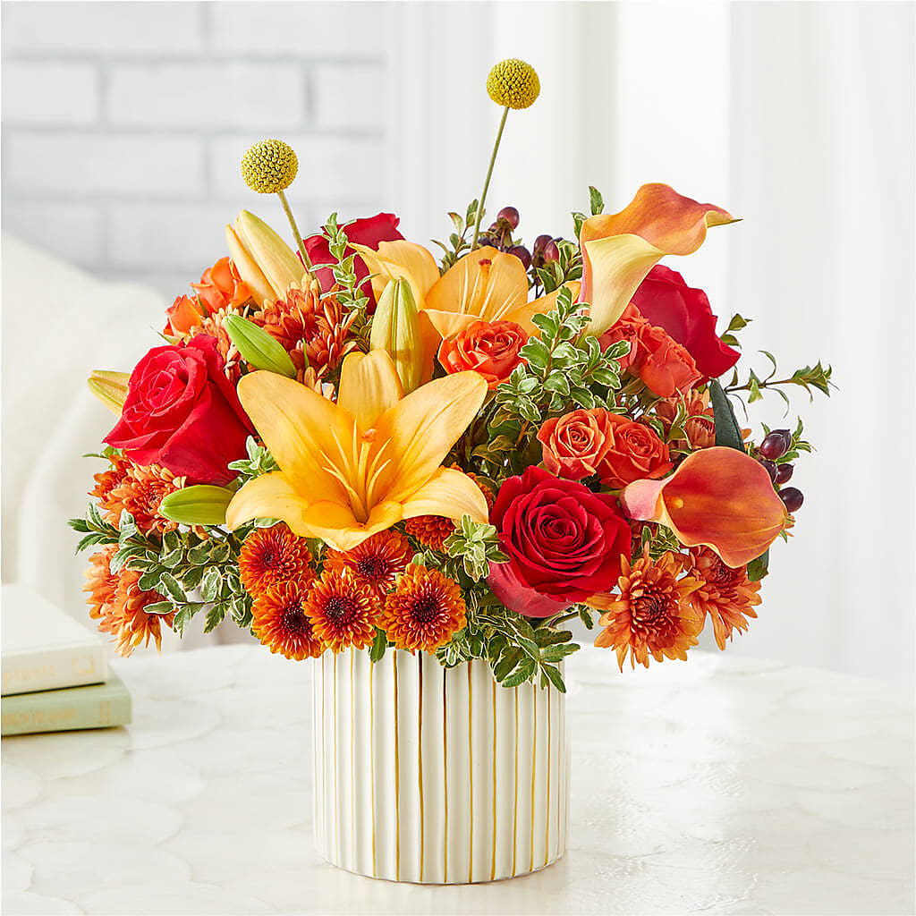 Scarlet Skies Bouquet –  Kennedale Florist, Saginaw TX