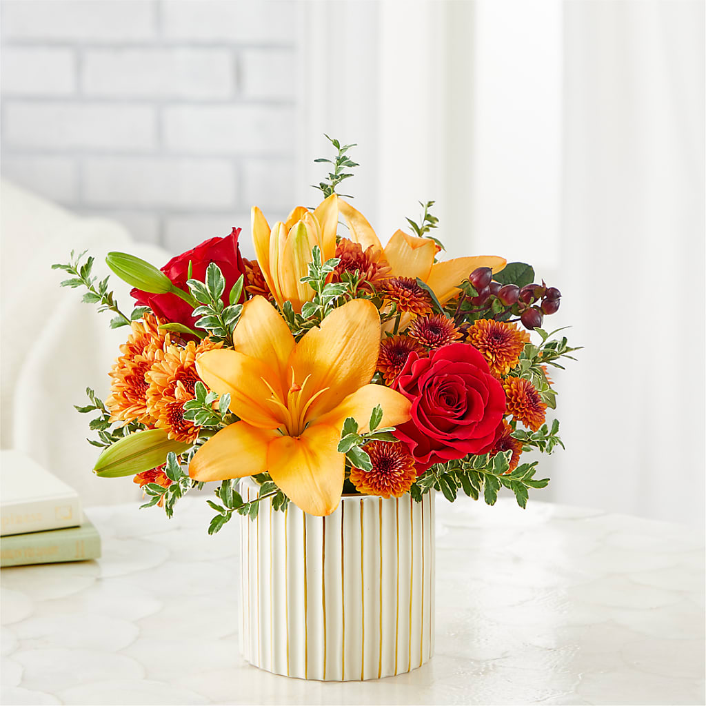 Scarlet Skies Bouquet –  Kennedale Florist, Saginaw TX