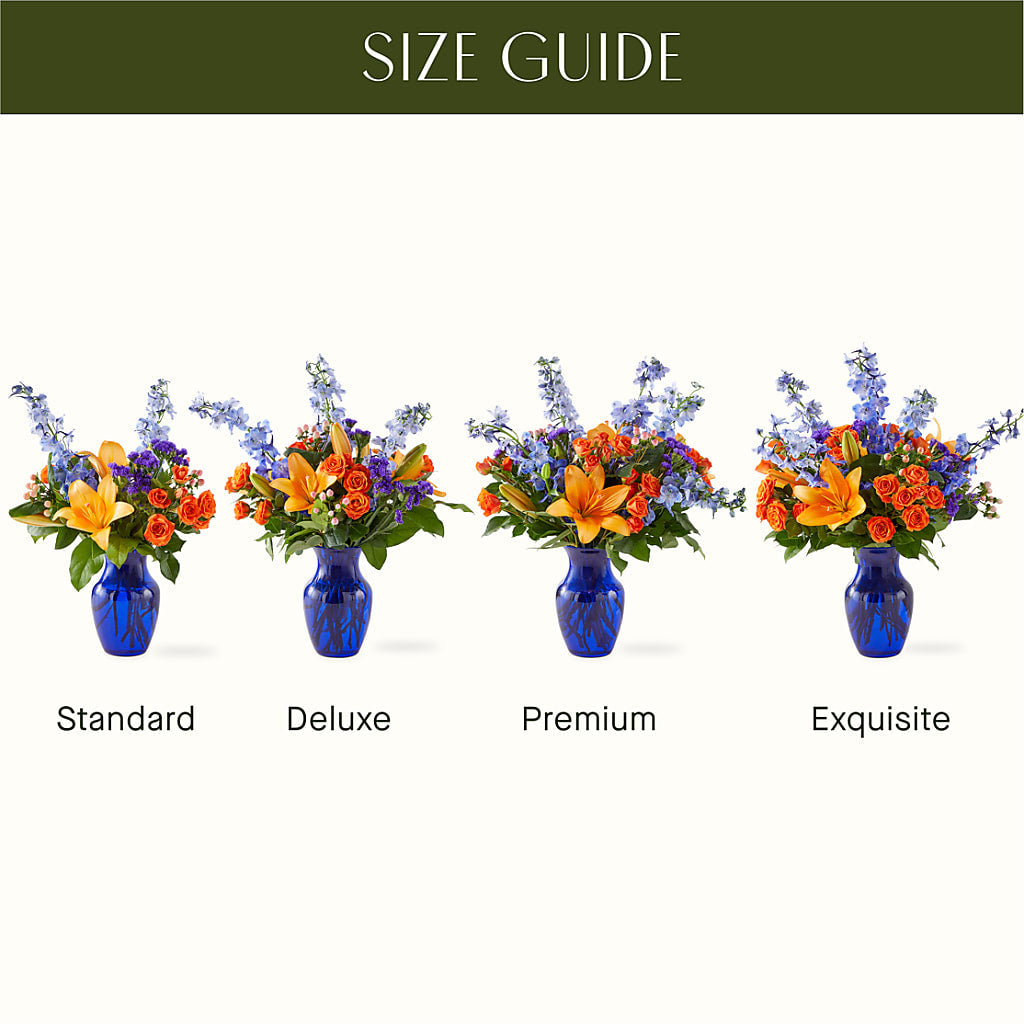 Radiant Citrus Bouquet –  Kennedale Florist, Saginaw TX