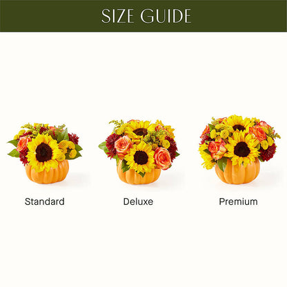 Golden Gourd Pumpkin Bouquet –  Kennedale Florist, Saginaw TX