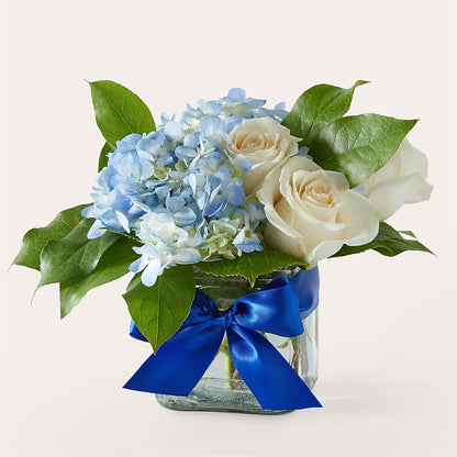 Sky Blue Delight Bouquet –  Kennedale Florist, Saginaw TX