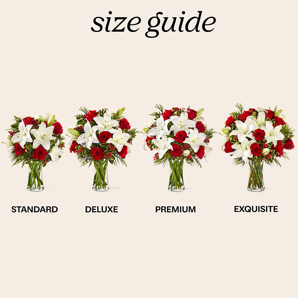 Sparkling Snowflakes Bouquet –  Kennedale Florist, Saginaw TX