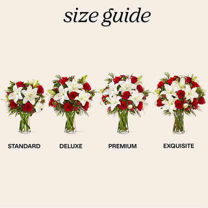 Sparkling Snowflakes Bouquet –  Kennedale Florist, Saginaw TX