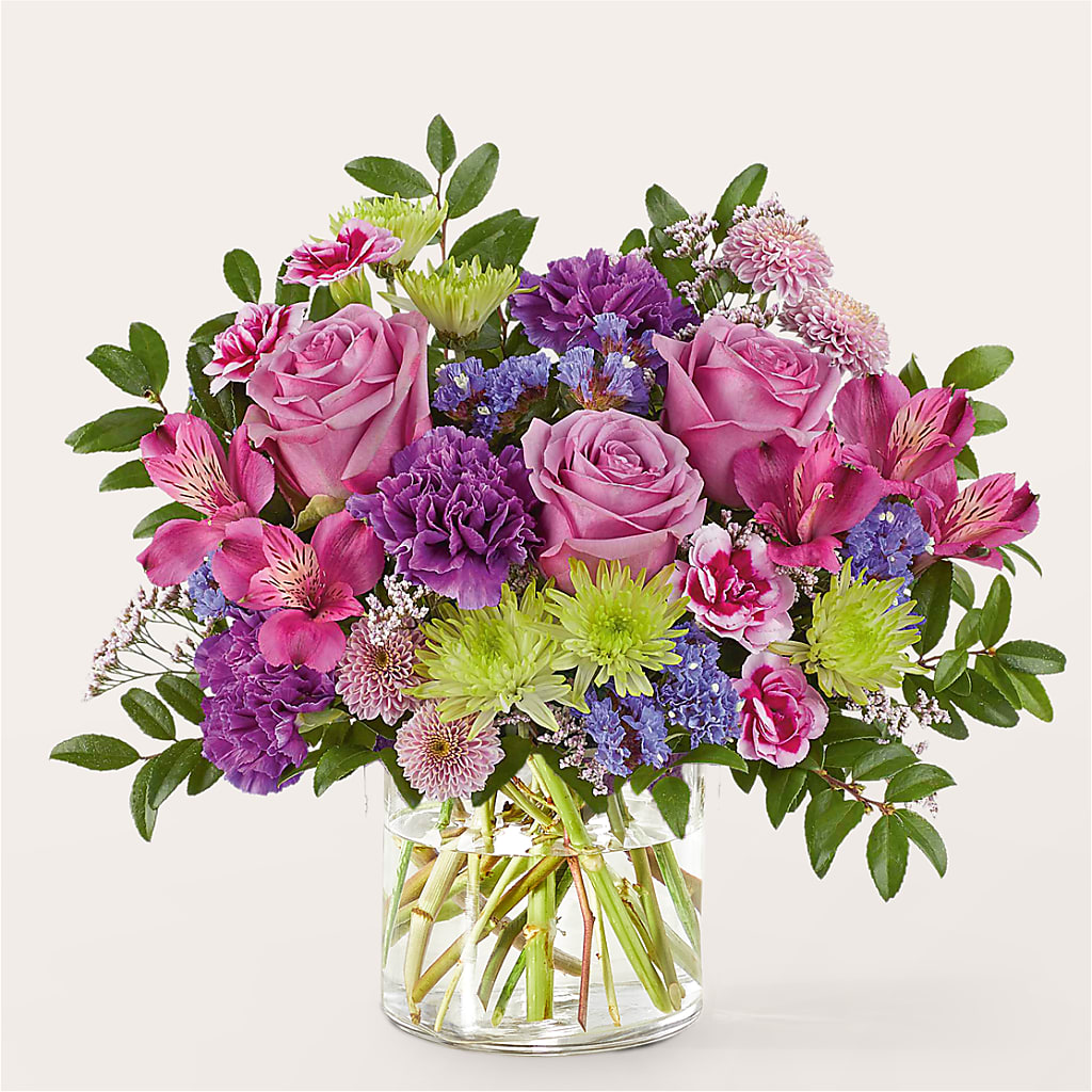 Glass Half Full Bouquet –  Kennedale Florist, Saginaw TX