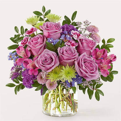 Glass Half Full Bouquet –  Kennedale Florist, Saginaw TX
