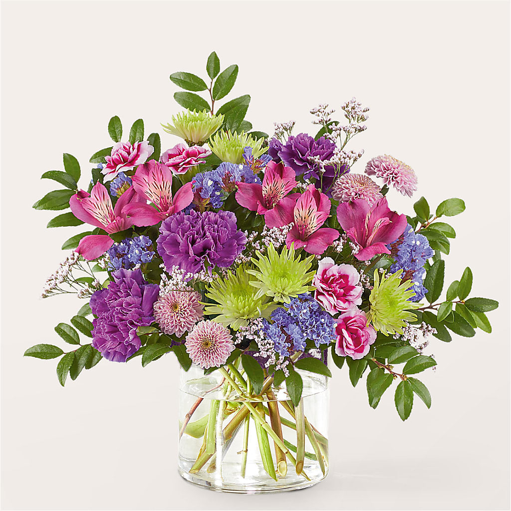Glass Half Full Bouquet –  Kennedale Florist, Saginaw TX