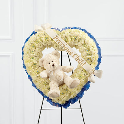 Precious Child Standing Heart –  Kennedale Florist, Saginaw TX