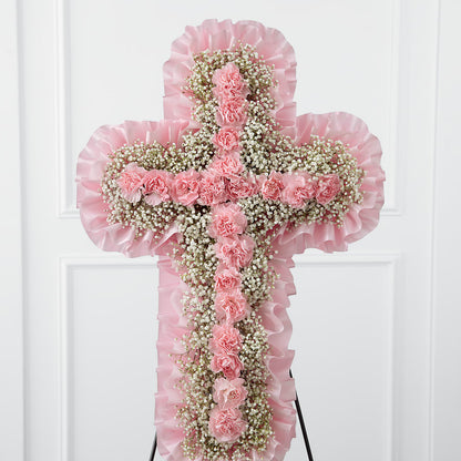 Angel's Cross Easel –  Kennedale Florist, Saginaw TX