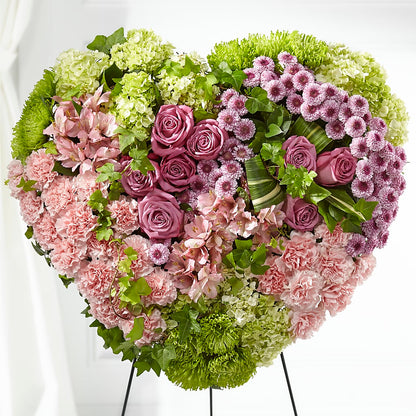 Heartwarming Standing Heart –  Kennedale Florist, Saginaw TX