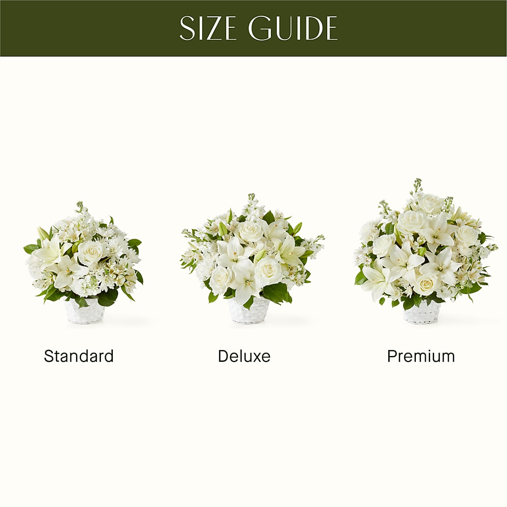 Peaceful Reflections Arrangement –  Kennedale Florist, Saginaw TX