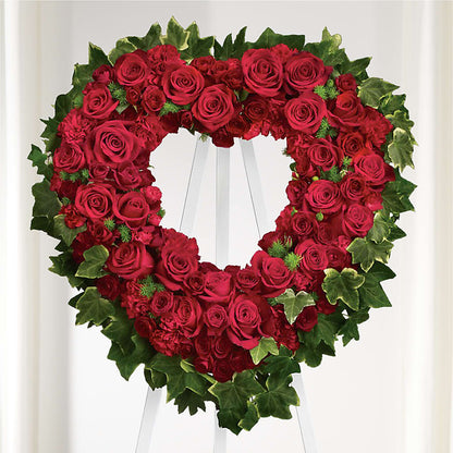 Wholehearted Standing Spray –  Kennedale Florist, Saginaw TX