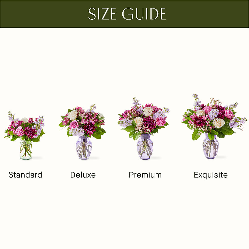 Amethyst Dreams Bouquet –  Kennedale Florist, Saginaw TX