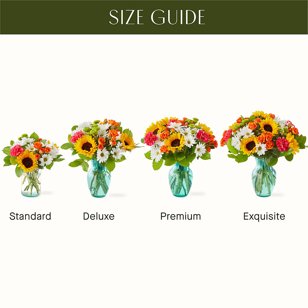 Sun-drenched Blooms Bouquet –  Kennedale Florist, Saginaw TX