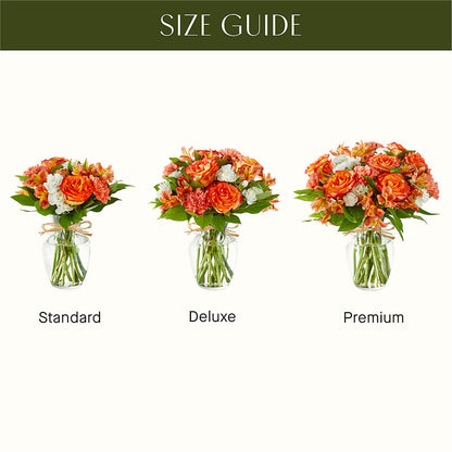 Apricot Glow Bouquet –  Kennedale Florist, Saginaw TX