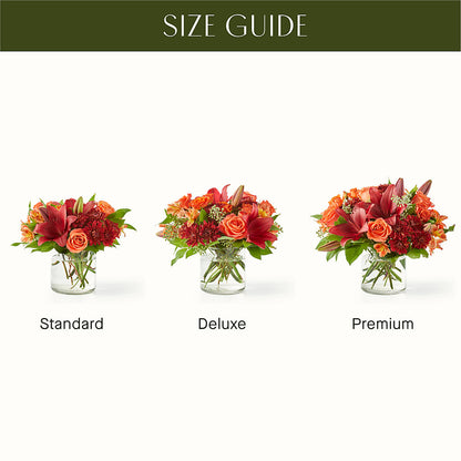 Crimson Leaves Bouquet –  Kennedale Florist, Saginaw TX