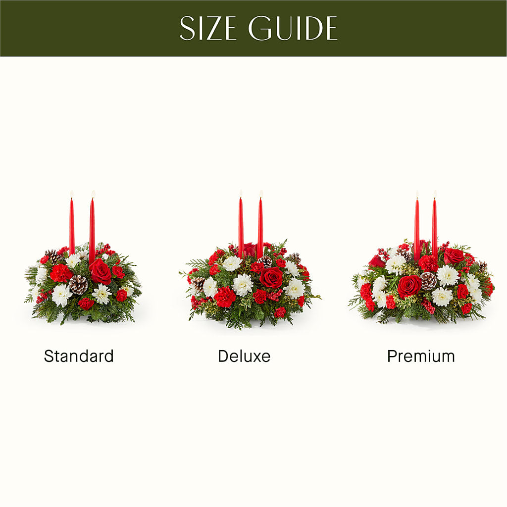 Holiday Soiree Centerpiece –  Kennedale Florist, Saginaw TX