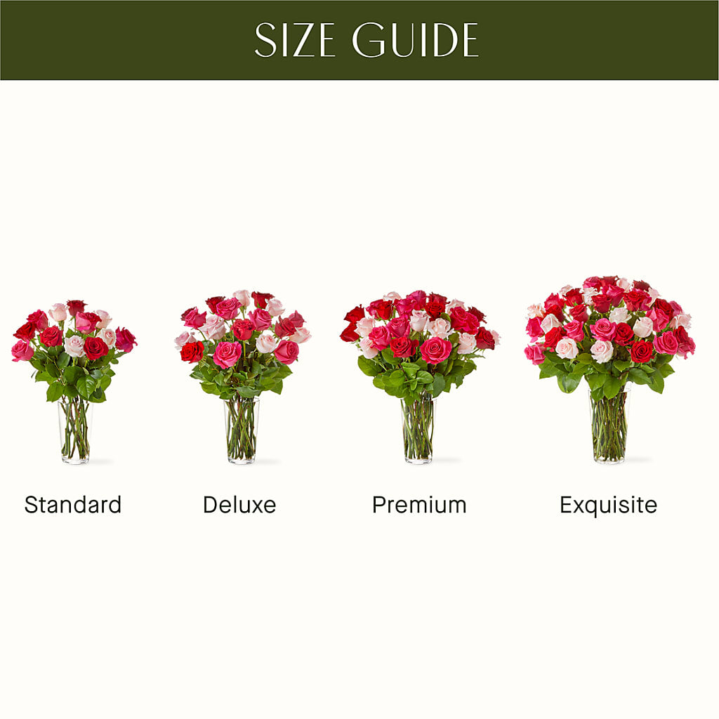 Charming Rose Bouquet –  Kennedale Florist, Saginaw TX