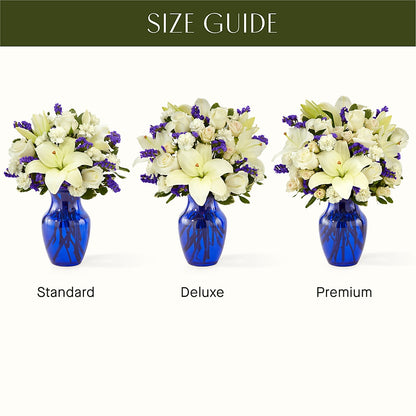 Sapphire Rush Bouquet –  Kennedale Florist, Saginaw TX