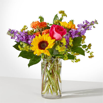 Vibrant Greetings Bouquet –  Kennedale Florist, Saginaw TX