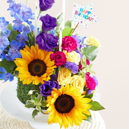 Star of the Day Floral Cake –  Kennedale Florist, Saginaw TX