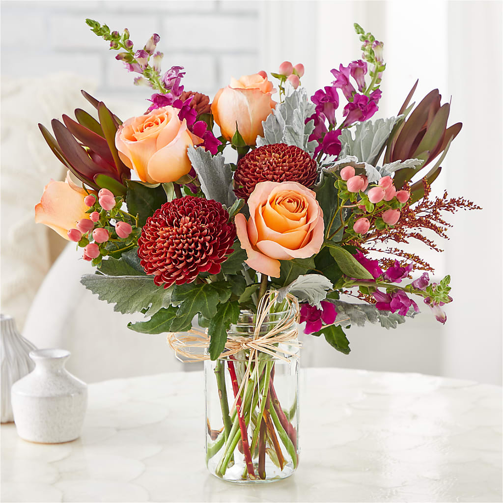 Moody Hues Bouquet –  Kennedale Florist, Saginaw TX