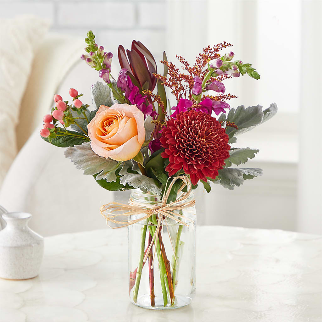 Moody Hues Bouquet –  Kennedale Florist, Saginaw TX