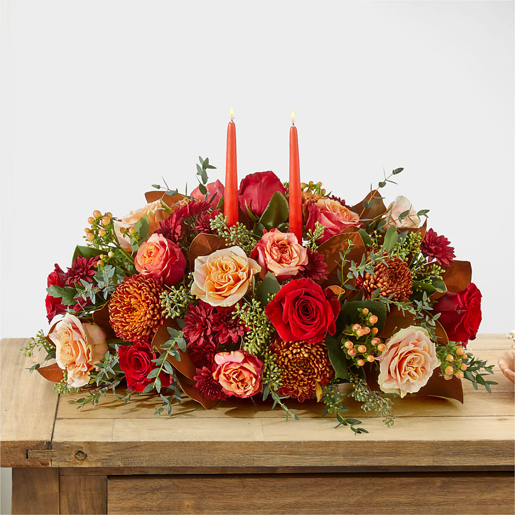 Gather Near Centerpiece –  Kennedale Florist, Saginaw TX