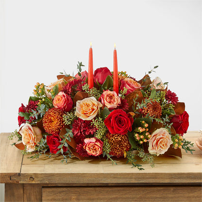 Gather Near Centerpiece –  Kennedale Florist, Saginaw TX