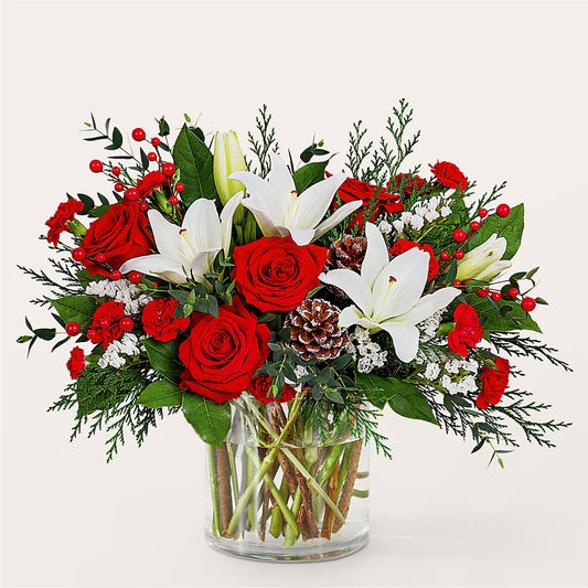 Best in Snow Bouquet –  Kennedale Florist, Saginaw TX