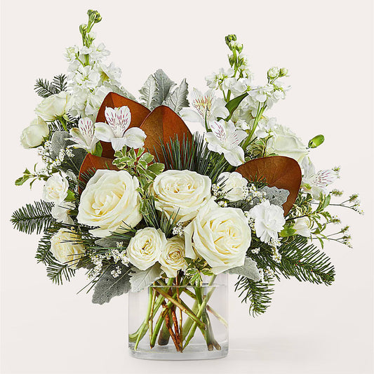 Fresh Snowfall Bouquet –  Kennedale Florist, Saginaw TX