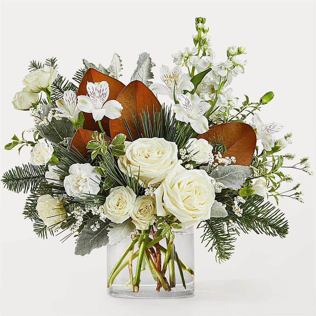 Fresh Snowfall Bouquet –  Kennedale Florist, Saginaw TX