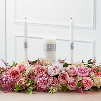 Worldwide Romance Unity Candle Arrangement –  Kennedale Florist, Saginaw TX