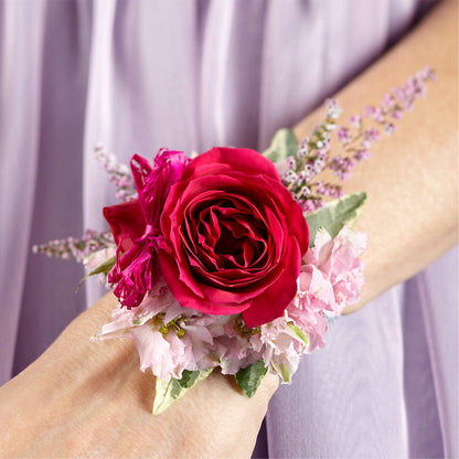 Rose Charm Corsage –  Kennedale Florist, Saginaw TX