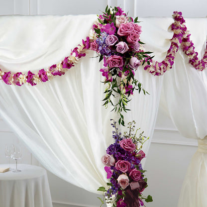 Color & Light Chuppah Decor –  Kennedale Florist, Saginaw TX