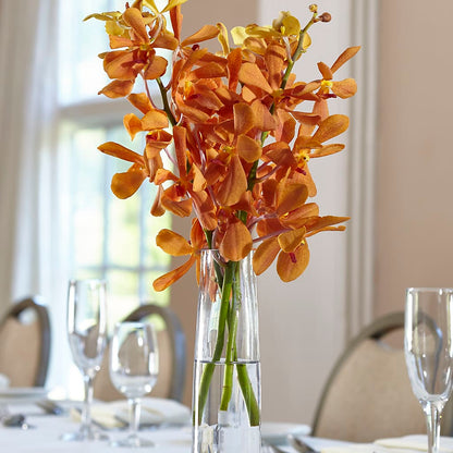 Orange Mokara Bud Vase –  Kennedale Florist, Saginaw TX