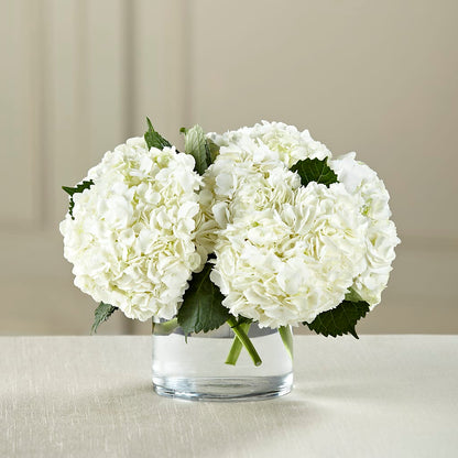 White Hydrangea Bouquet –  Kennedale Florist, Saginaw TX